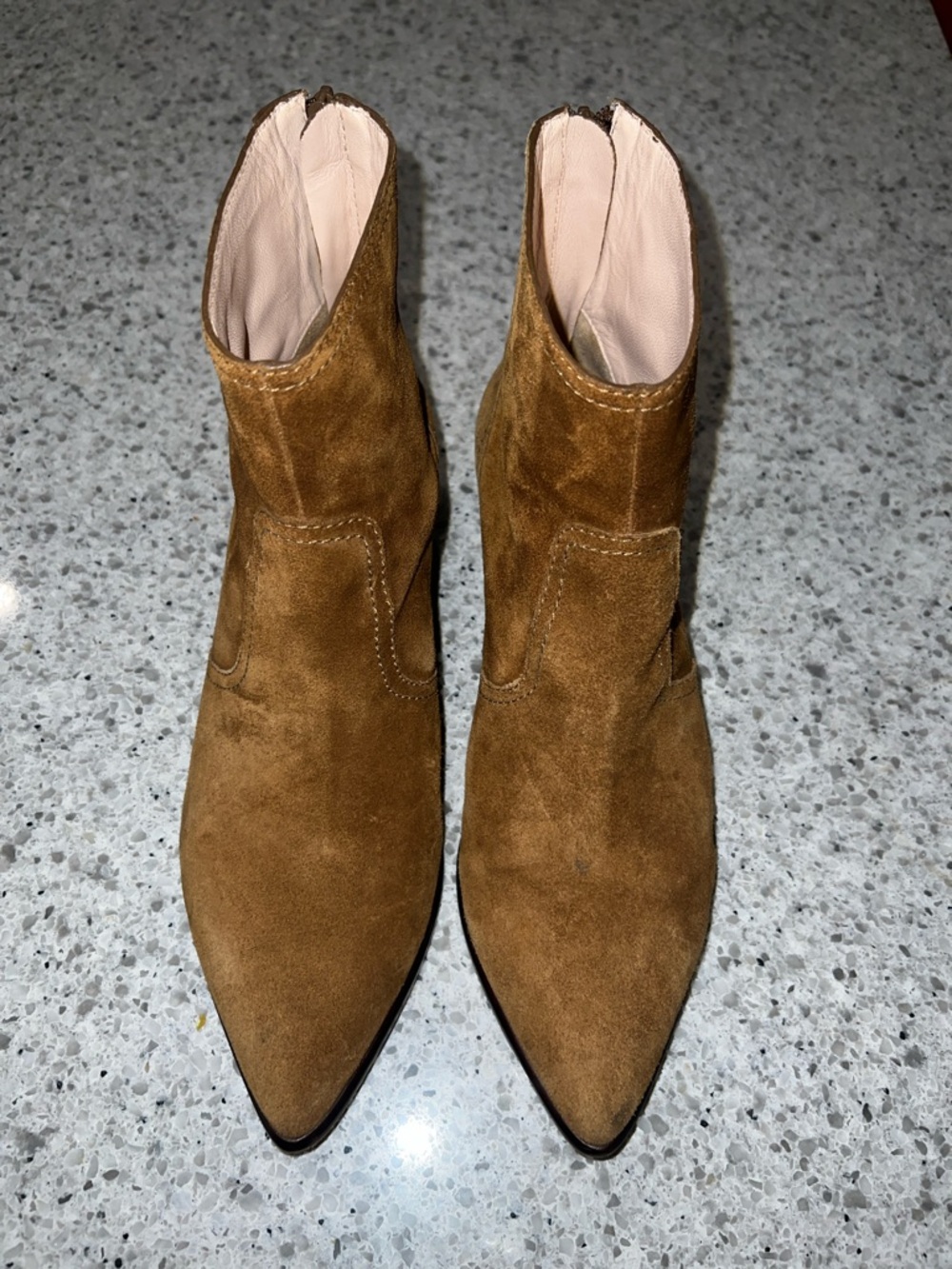 Loeffler Randall Joni Western
Suede Ankle Bootie - Picture 2 of 9